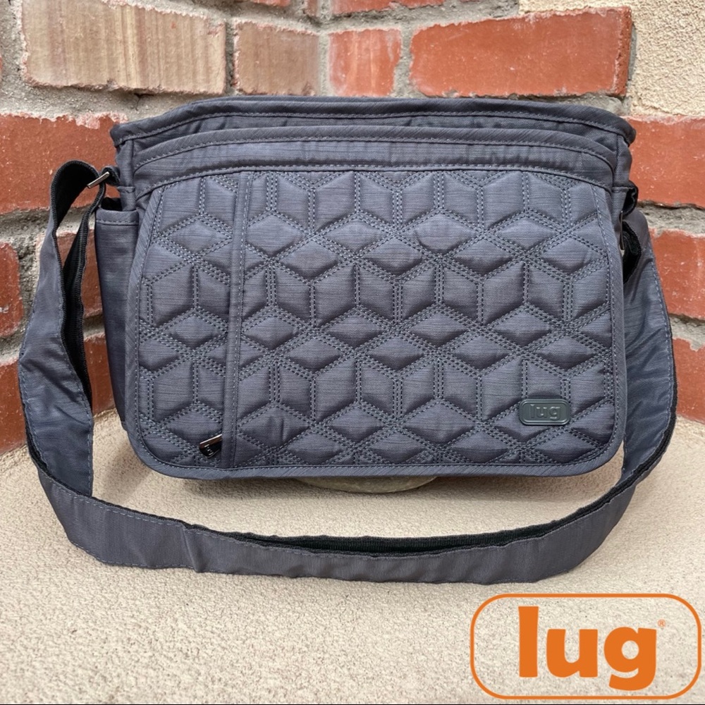 🆕Lug Wings Crossbody RFID Travel Bag | Gray